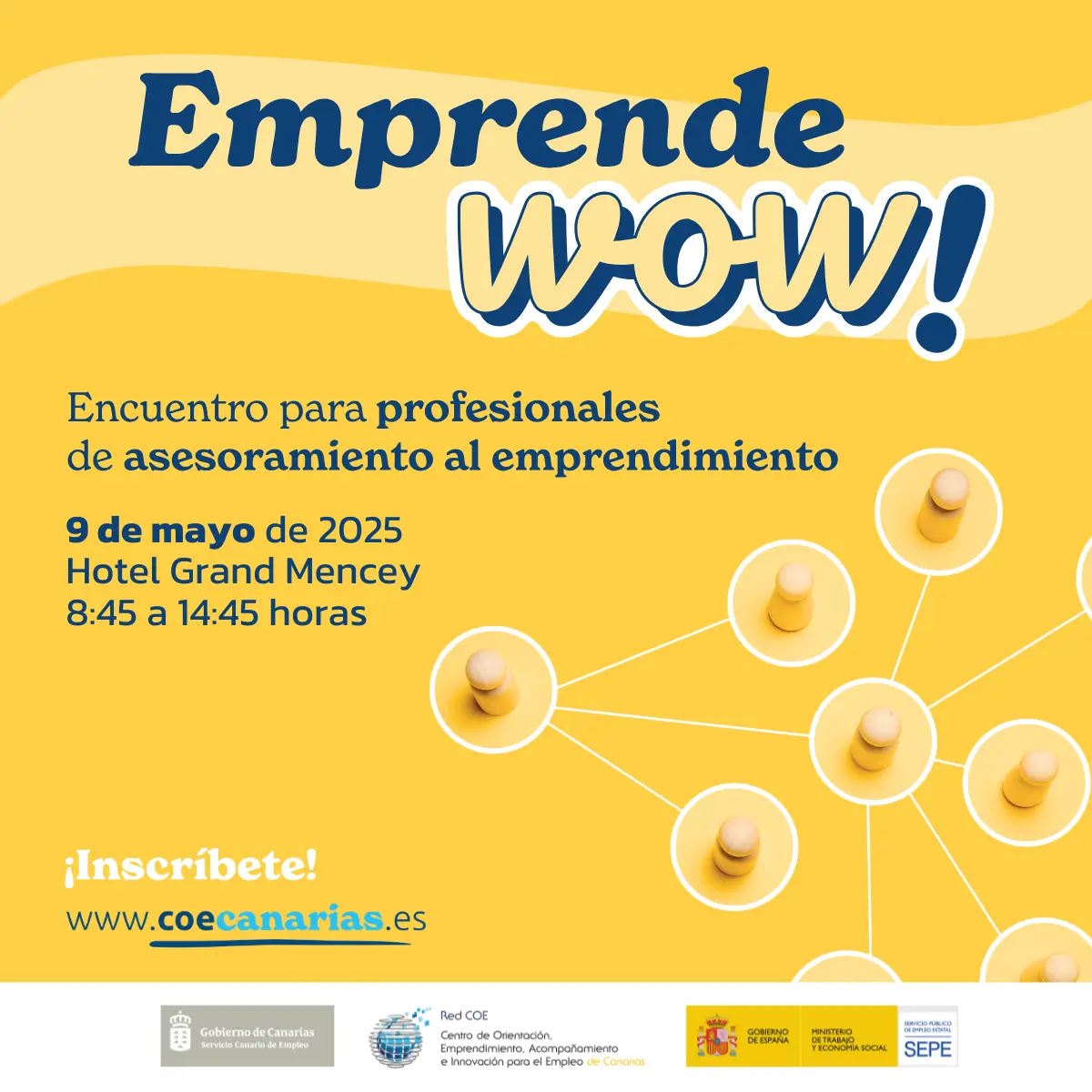 Emprende-WOW! Jornada para profesionales de asesoramiento al emprendimiento